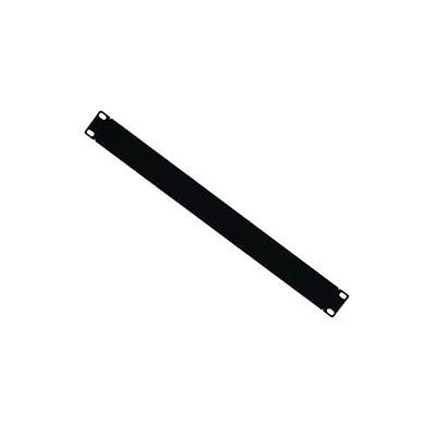 LACES Placa Ciega para rack, 1 UR, Ancho de 19 pulgadas, Acero, Negro - LAPC1