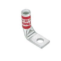 Copper Compression Lug, 1 Hole, 2/0 AWG,