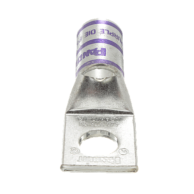 PANDUIT Conector de compresión de cobre estañado, AWG 4/0, Morado - LCA4/012X