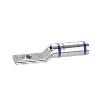 PANDUIT Conector de compresión estañado, Cobre, AWG 6, Azul  - LCA614L