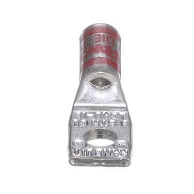 Copper Compression Lug, 1 Hole, #8 AWG,
