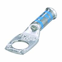 Copper Compression Lug, 1 Hole, #6 AWG,