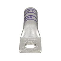 Copper Compression Lug, 1 Hole, 4/0 AWG,