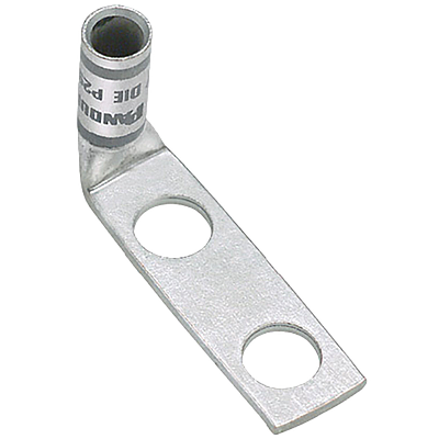 PANDUIT  Conectores de compresión de cobre estañado, AWG 2, Marrón - LCC238DQ