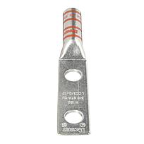 Copper Compression Lug, 2 Hole, 3/0 AWG,