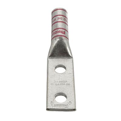 Copper Compression Lug, 2 Hole, 350 kcmi