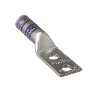Copper Compression Lug, 2 Hole, 4/0 AWG,