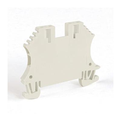 IEC 1-Ckt Feed-Thru Blk,2 Conn Pts,1.5mm