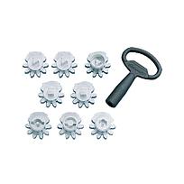 Key Insert, Dbl Bit/3mm Pin