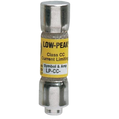 BUSSMANN Fusible de potencia industrial, 5A, 600V, Acción Retardada - LP-CC-5
