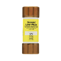BUSSMANN Fusible Clase J, Doble Elemento, 2A, 600V, Acción Retardada - LPJ-17-1-2SP