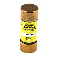 BUSSMANN Fusible Clase J, Doble Elemento, 6A, 600V, Acción Retardada - LPJ-6SP