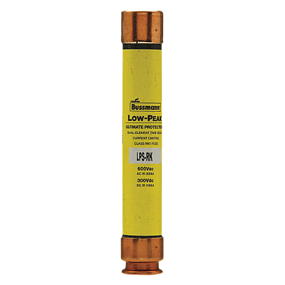 BUSSMANN Fusible Rk1, Doble Elemento, 10A, 600V, Acción Retardada - LPS-RK-10SP
