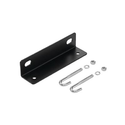 HOFFMAN Soporte de ángulo de pared, Acero, Negro - LWASK12BLK