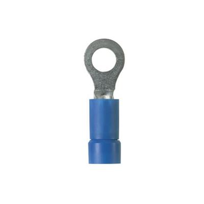 Ring Terminal, narrow tongue, vinyl insu