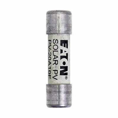 10X38MM PHOTOVOLTAIC FUSE LINKS FOR SOLAR PANEL APPLICATIONS 20A, 1000VDC SOLAR PV SERIES