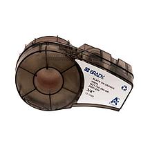 BRADY - Etiquetas de vinilo con adhesivo permanente - 0.75", negro sobre anaranjado - M21-750-595-OR