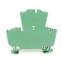 IEC 2-Ckt Feed-Through Blk  2.5mm