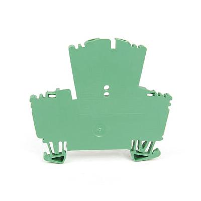 IEC 2-Ckt Feed-Through Blk  2.5mm