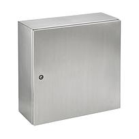 HOFFMAN Gabinete Mediano de Montaje en Pared, Serie Gl66, Acero, Gris - M300200150SS