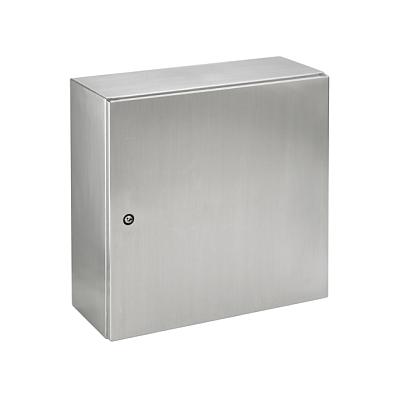 HOFFMAN Gabinete Mediano de Montaje en Pared, Series Gl66, Acero inoxidable, Gris - M300300210GSS