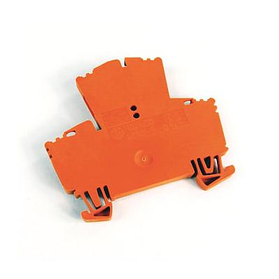 IEC 2-Ckt Feed-Through Blk  2.5mm