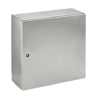 HOFFMAN Gabinete de Acero Inoxidable, Exteriores, Serie GL66, Plata - M400300210GSS