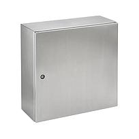 HOFFMAN Gabinete de montaje en pared, Serie GL66, 304 SS, Acero, Gris, 700 x 500 x 250mm - M700500250GSS