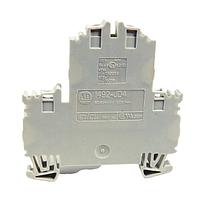 4 square mm Double Level Terminal Block
