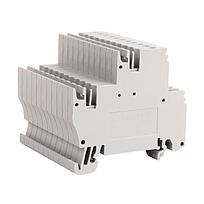 IEC 2-Ckt Plug-In Comb Conn Blk  2.5mm