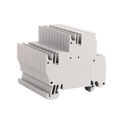 IEC 2-Ckt Plug-In Comb Conn Blk  2.5mm