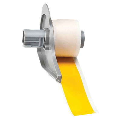 BRADY Etiquetas de vinilo, Para interiores/exteriores, Serie BMP71 - M71C-1000-595-YL