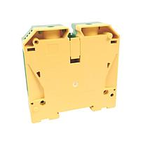 Bloque de Terminales, Puesta a tierra, 24 - 4AWG, verde y amarillo, 16 mm, ROCKWELL - 1492-JG16