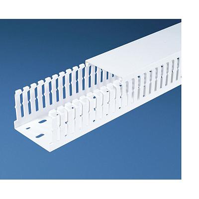 Slotted Metric Duct, PVC,100mm x 100mm x