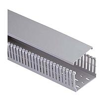 Slotted Metric Duct, PVC, 25mm x 62mm x