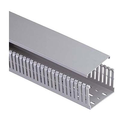 Slotted Metric Duct, PVC, 37mm x 62mm x