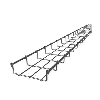 CHAROFIL Charola tipo malla, 3Mts, 33/150 mm, hasta 78 cables Cat6, Acabado Electro Zinc - MG50422EZ