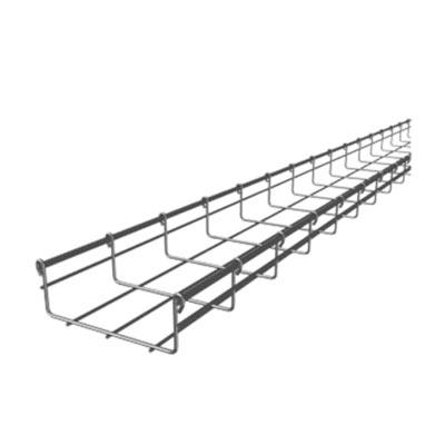 Charola tipo malla Charofil, 66/150, 3 mts, acabado Electro Zinc - MG-50-432 EZ