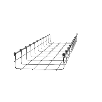 CHAROFIL Charola tipo malla, 3Mts, 60/600mm, Hasta 630 cables Cat6, Acabado Electro Zinc - MG50438EZ