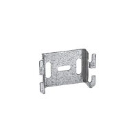 CHAROFIL Araña de fijación de tres usos, Acabado Electro Zinc, Plata - MG51103EZ