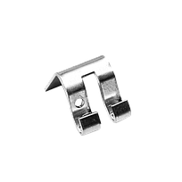 Grapa de suspensión Charofil, para anchos de 50 a 300 mm, con acabado Electro Zinc - MG-51-105 EZ