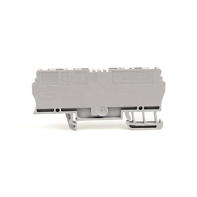 IEC Term Blck Spr Clp Feed-Through Blk