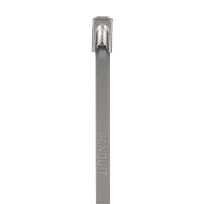 PANDUIT Sujetacables de acero inoxidable, 304 SS, estándar, 362 mm - MLT4SCP