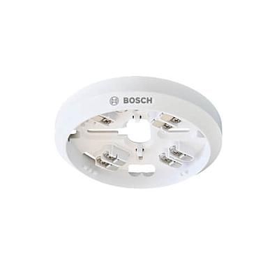 Cabezal para base de detector Bosch, MS 400 B montaje en superficie o empotrado, con logotipo,  color blanco