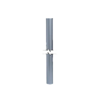 Mástil para elevar la punta pararrayos, 3 MTS, Aluminio - MTG03