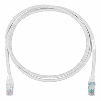 Patch cord 7ft white