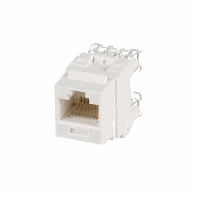 NETKEY Módulo de conector, NK Cat 6 punchdown, blanco hueso - NK688MIW