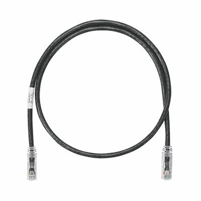 NETKEY Cable de cobre, categoría 6, negro - NK6PC5BLY