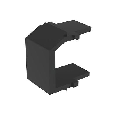 NETKEY Módulo de Tapa Ciega, negro - NKBMBLX