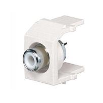 NK RCA Module, Solder Type, White Insert